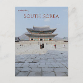 Gyeongbokgung Palace Seoul Sydkorea Vykort