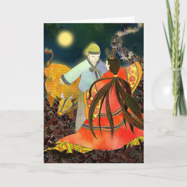 Gyeonwu & Jikny eo: Chilseok-historien i Korea Kort (Framsida)