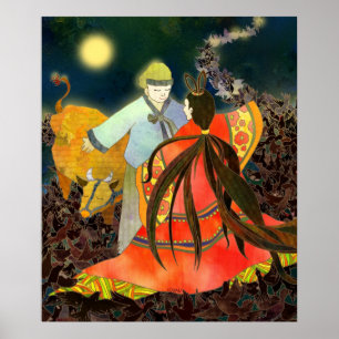 Gyeonwu & Jikny eo: Chilseok-historien i Korea Poster