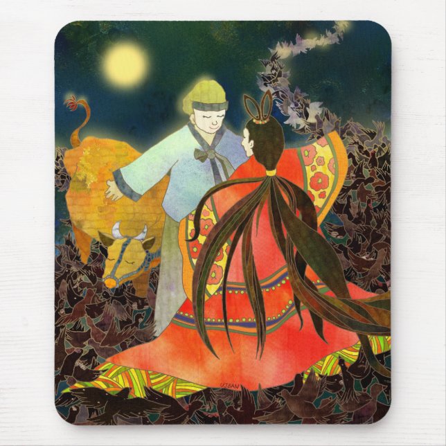 Gyeonwu & Jiknyeo: Berättelsen av Chilseok i Korea Musmatta (Framsidan)
