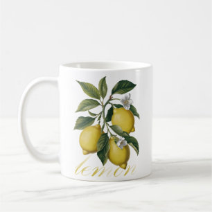 Gylden Citrus Symfoni vintage citron Kaffemugg