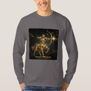 Gylden Cyber Centaur Skytten T Shirt