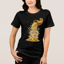 Gylden Överflöd Flödar Till Mig Konstnärlig T-Shir T Shirt