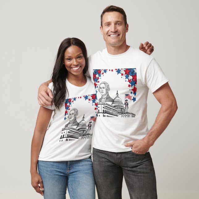 Gyldene gnistor av juli vit t shirt (Unisex)