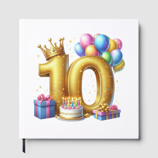 Gyllen 10-årsdag gästböcker