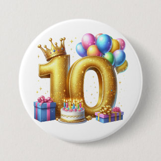 Gyllen 10-årsdag knapp