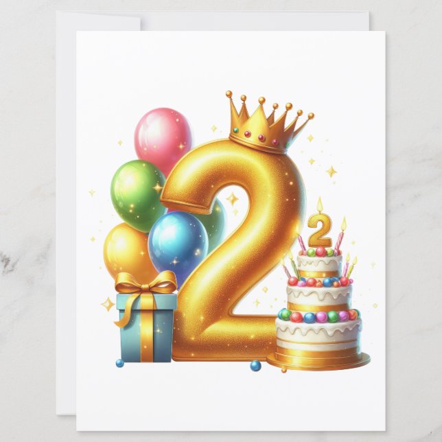 Gyllen 2-årsdag (Framsida)