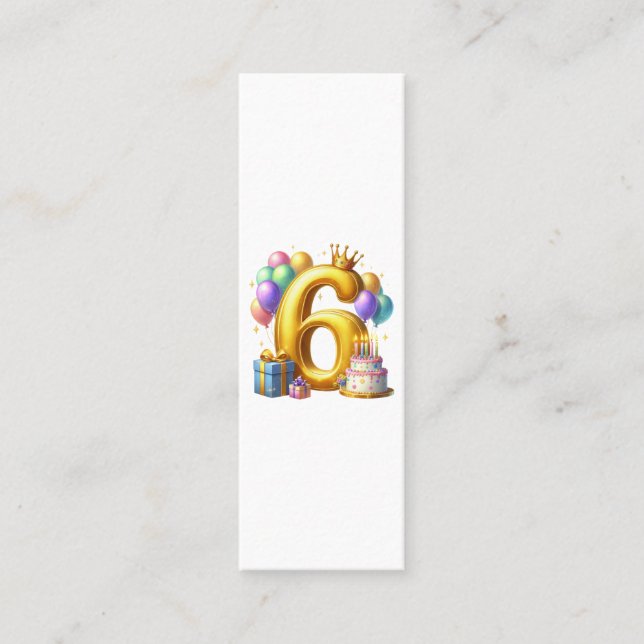 Gyllen 6-årsdag (Framsida)