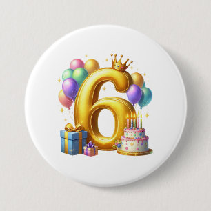 Gyllen 6-årsdag knapp