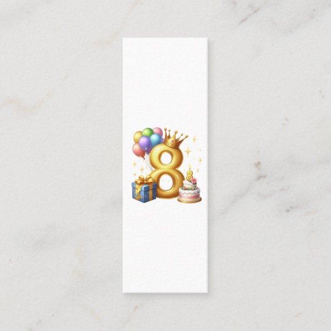 Gyllen 8-årsdag (Framsida)
