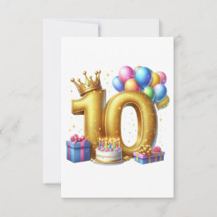 Gyllene 10-årsdag OSA kort