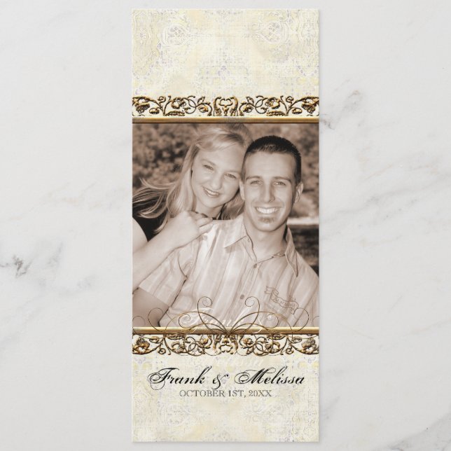 Gyllene åldern hos Elegance, Bröllopsprogrammet Sw Program (Framsida)