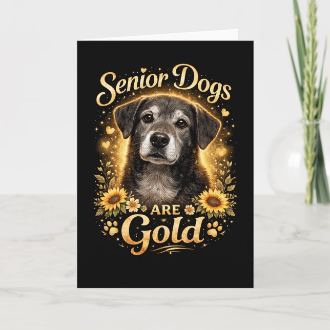 Gyllene år, trogna hjärtan helgkort (Framsida)