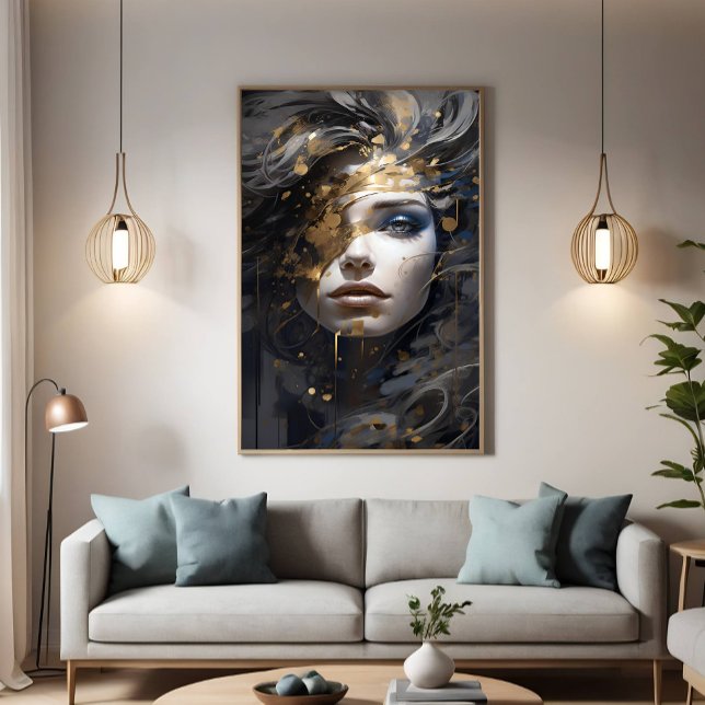Gyllene Aura Poster (Skapare uppladdad)