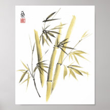 Gyllene Bambu Harmoni