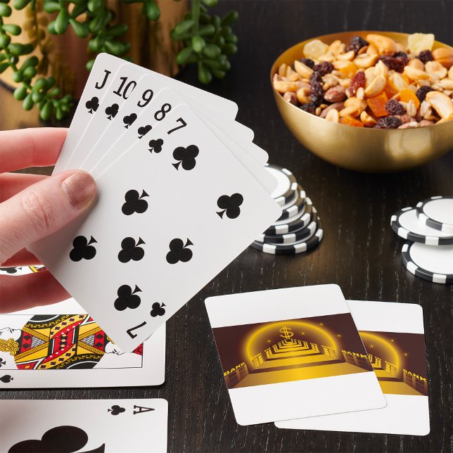 Gyllene bankkorridor Lysande dollarfinansiering  Casinokort (Skapare uppladdad)