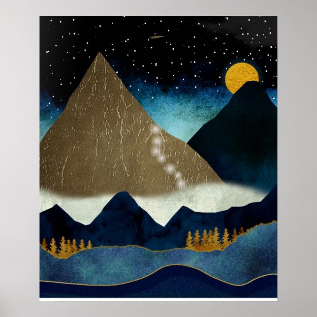 Gyllene Bergsklättrare Poster (Framsidan)