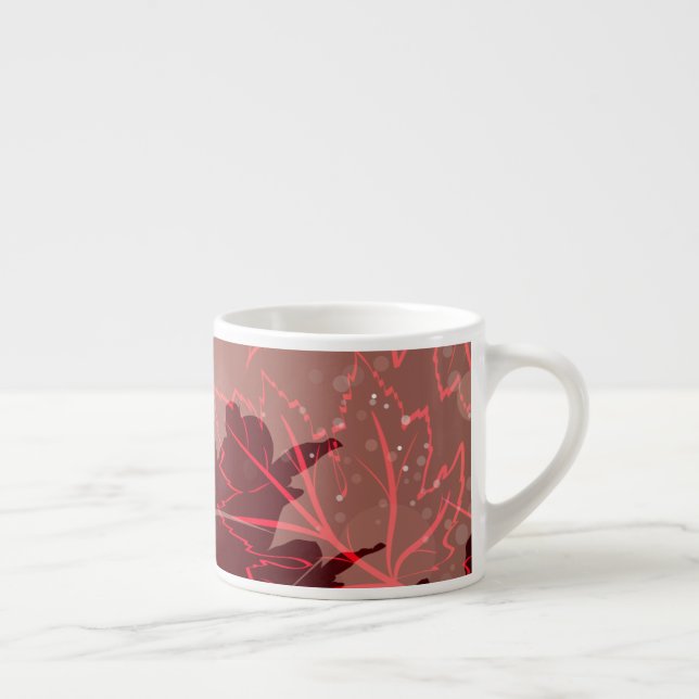Gyllene blad 1 espressomugg (Höger)