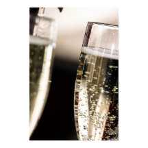 Gyllene Brus: Makro Champagnejobbubblor Konst