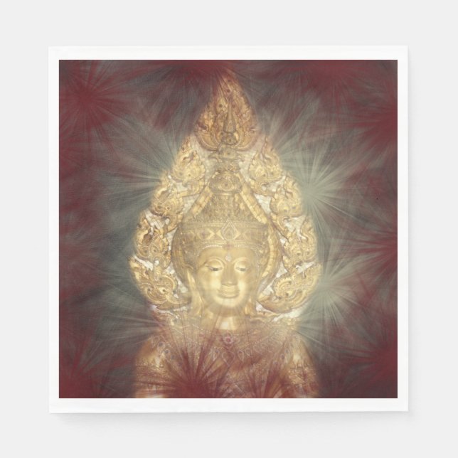 gyllene buddha servetter (Framsidan)