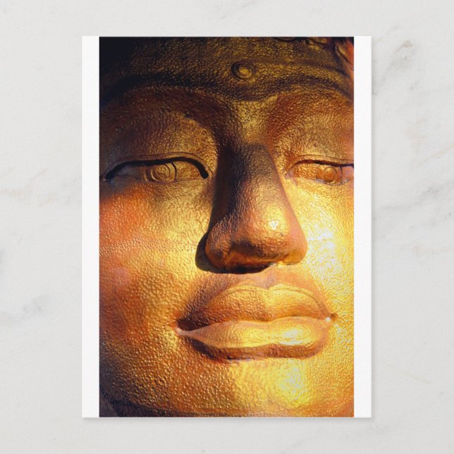 Gyllene Buddha Vykort (Framsida)