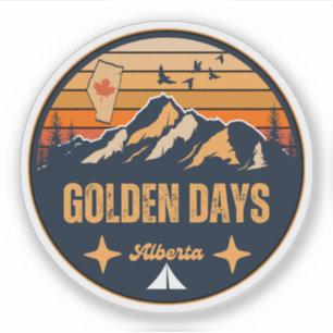 Gyllene dagar, Alberta Klistermärken