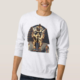 Gyllene egyptisk mask lång ärmad tröja