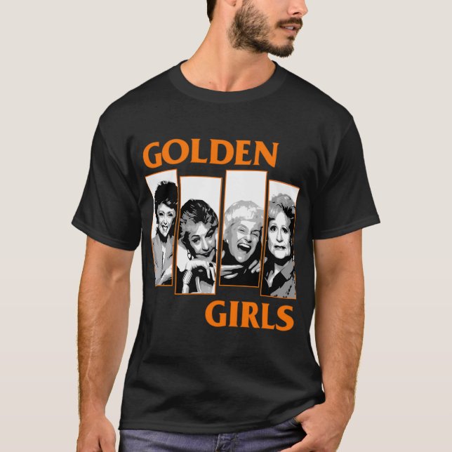 gyllene flickor t shirt (Framsida)