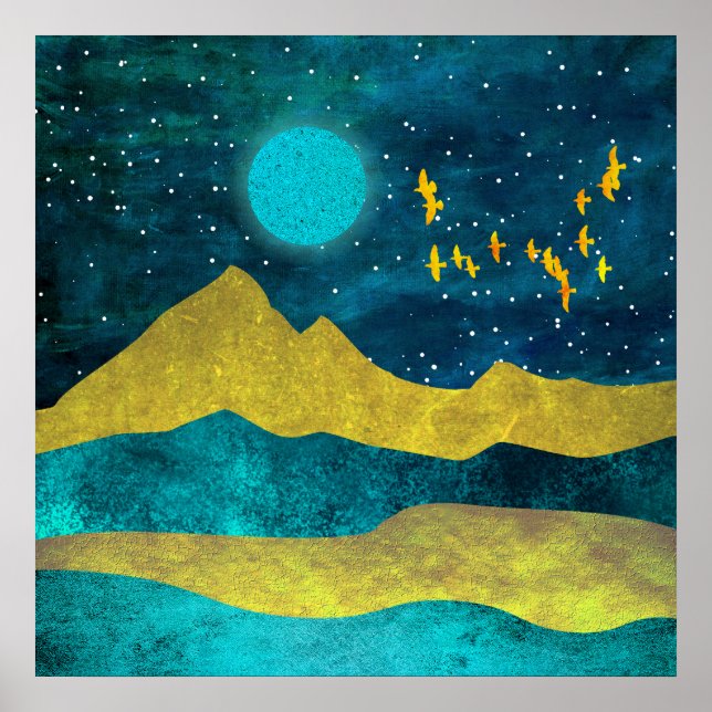 Gyllene flock poster (Framsidan)