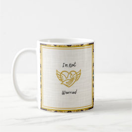 Gyllene Försäkran - Matteus 6:25 Kaffemugg