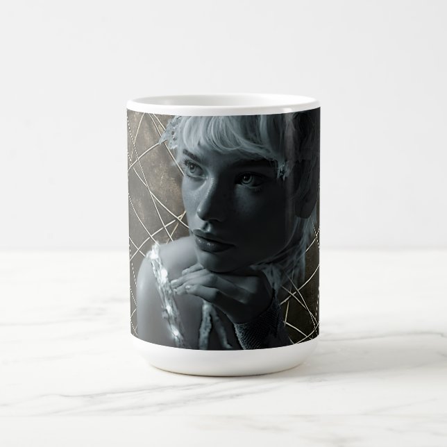 Gyllene Grid Muse Kaffemugg (Center)