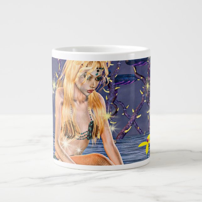 Gyllene Havfrun Jumbo Mugg (Framsidan)