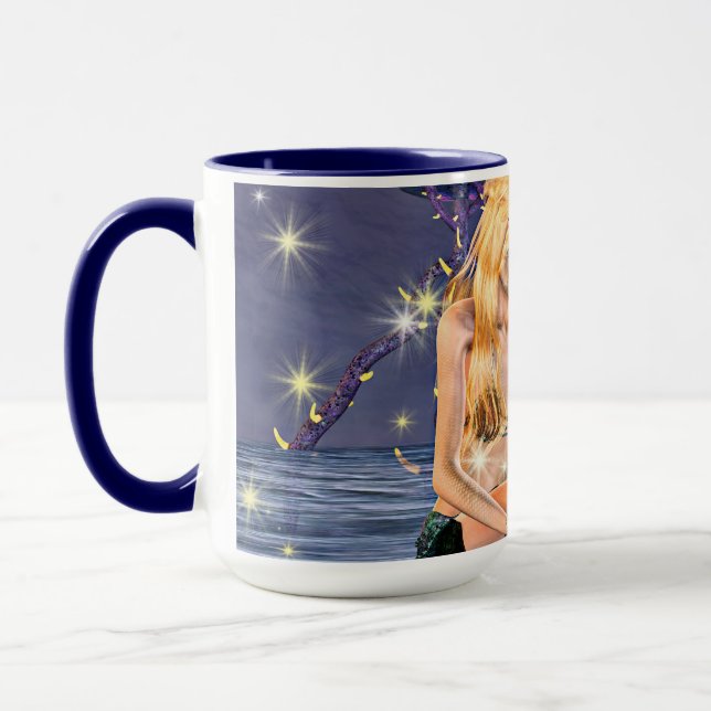 Gyllene Havfrun Mugg (Vänster)
