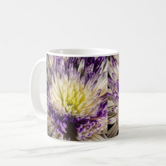 Gyllene hjärta, violett krona kaffemugg
