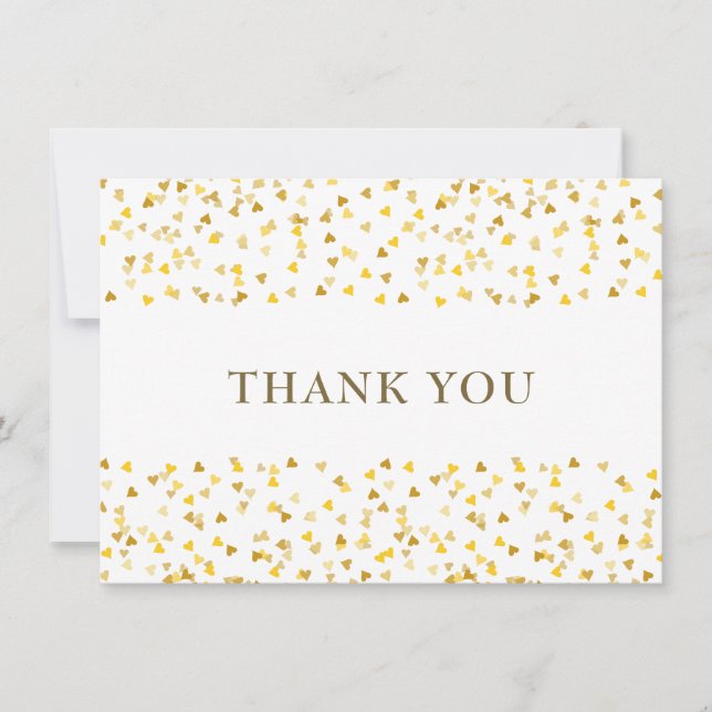 Gyllene Kärlekshjärtan Tack (Framsida)