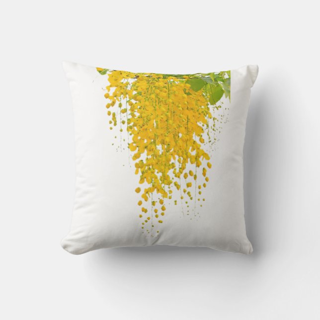 Gyllene kaskad Guldregn Solbelysta blommor Gyllene Kudde (Framsida)