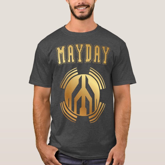 Gyllene klassiker majdag vintage t shirt (Framsida)