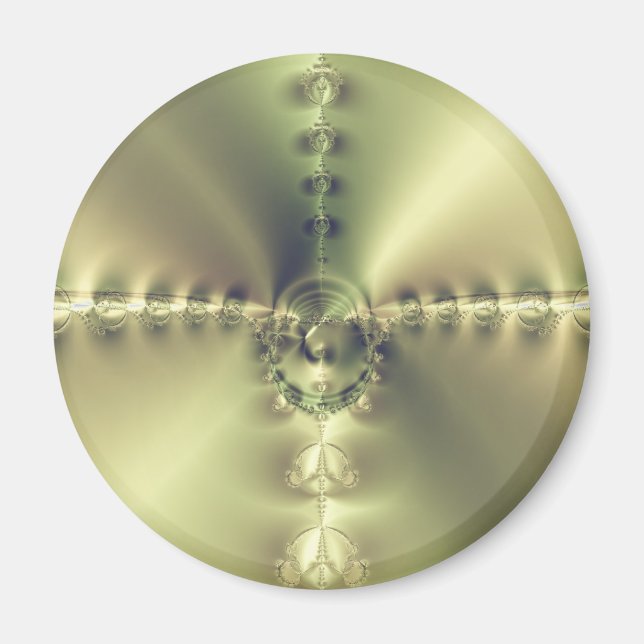 Gyllene kors magnet (Framsidan)