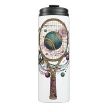 Gyllene kosmisk tennisracket