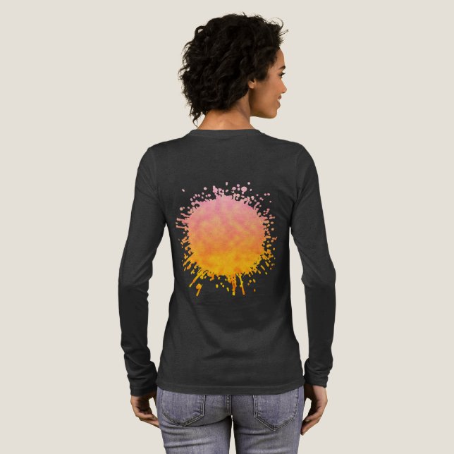Gyllene kronblad-mirage t shirt (Hel baksida)