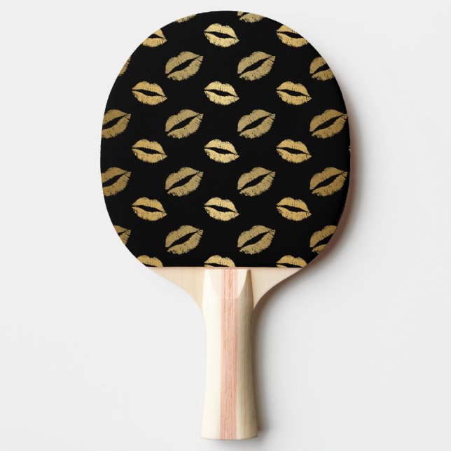 Gyllene kyssar pingisracket (Framsidan)