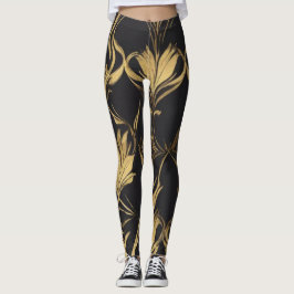 Gyllene  leggings