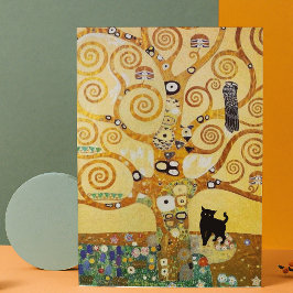 Gyllene Livets Träd Konst – Art Nouveau Klimt Magnet