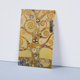 Gyllene Livets Träd Konst – Art Nouveau Klimt Visitkort