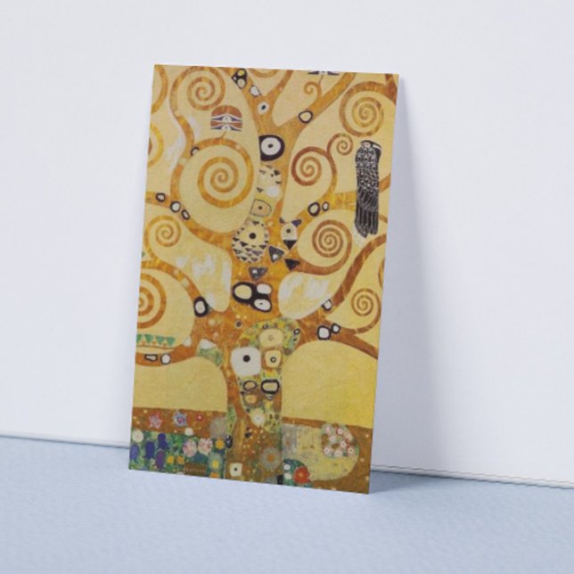Gyllene Livets Träd Konst – Art Nouveau Klimt Visitkort (Skapare uppladdad)