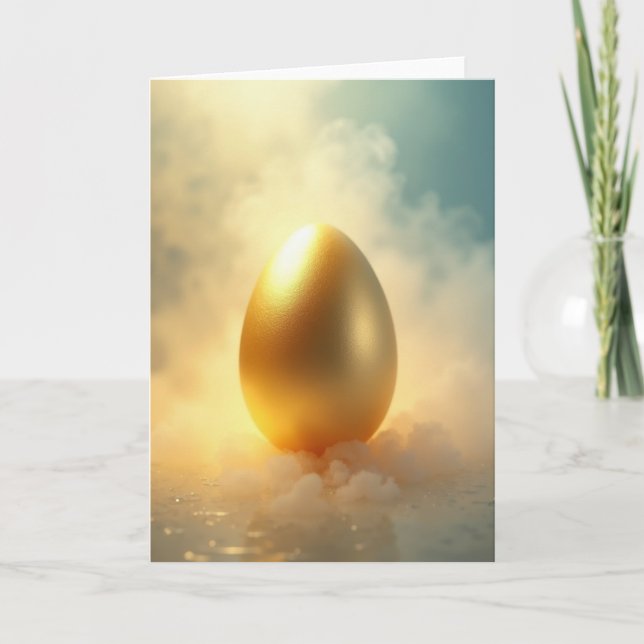 Gyllene ljus dyrbara ädelstens kort (Framsida)