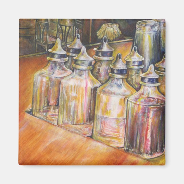 Gyllene ljusets ideografi magnet (Framsidan)