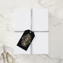 Gyllene Lycka: Elegant Blommig Glad