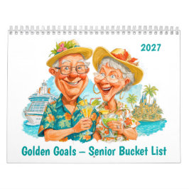 Gyllene mål – Senior Bucket List Kalender