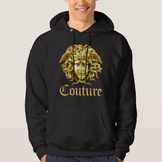 Gyllene Medusa Hoodie (Framsida)